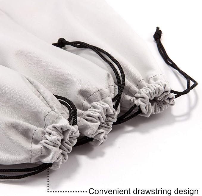 TRIUMPH VISION Soft Eyeglass Pouch 3 Pack - Pouch for glasses Microfiber Screen Cleaning Bag