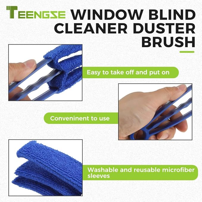 Air Conditioning Brush Tool, Window Blind Cleaner Duster Brush, Steel AC Evaporator Comb, Radiator Condenser Fin Comb, FCR6 Fin Comb Tool for AC Evaporator Radiator