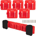 Battery Mount Holder Compatible for Craftsman 20V Batteries, Wall Mounts Hanger Fit for CMCB204 CMCB202 CMCB201, Organize Garage/Workshop/Work Truck(5 Pack, w/10 Screws, No Battery)