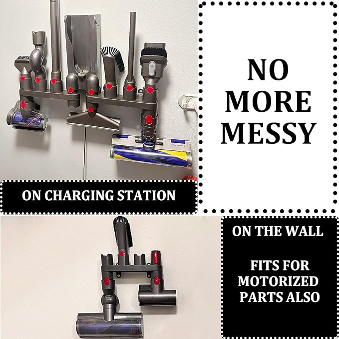 Attachments Mount Holders Compatible with Dyson Gen 5 Gen5 V15 V12 V11 V10 V8 V7 Vacuum Cleaner Accessories Storage Tool Replacement Parts