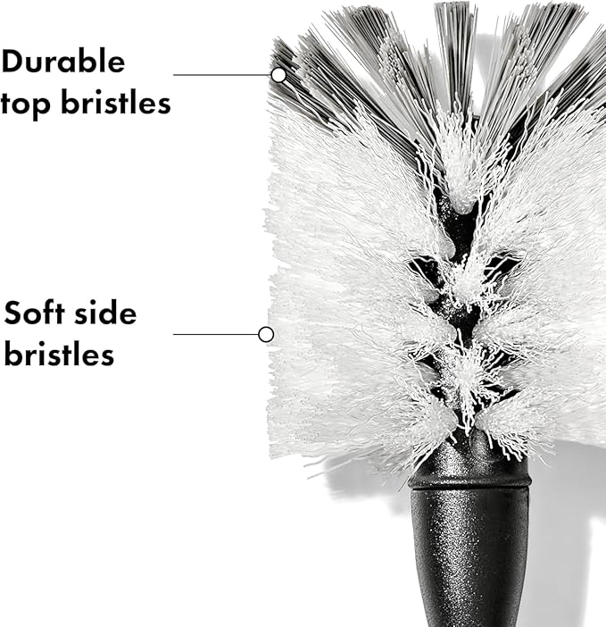 OXO Steel Bottle Brush with Replaceable Head, 2 Pack