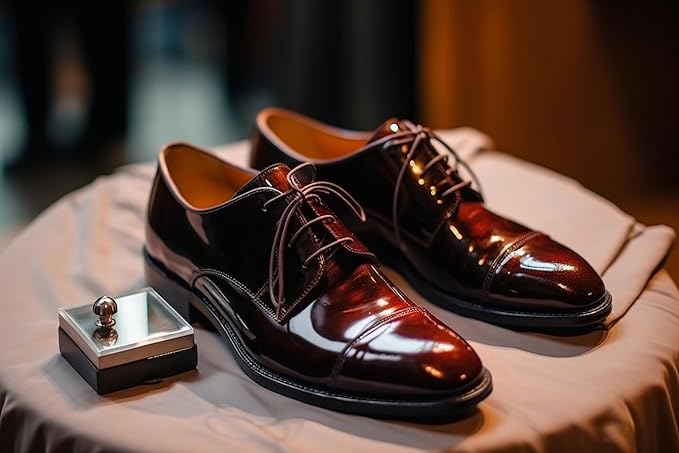 Meltonian Horsehair Polishing Brush for Leather - German Made Shoe Shine Brush with Ergonomic Handle, Gently Cleaning - Shine Brush, Won't Scratch Leather, Ensures Comfortable Grip, Black, 6 Inch