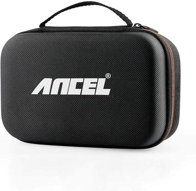ANCEL Large Protective Case for OBD2 Scanner and Code Reader, Diagnostic Scan Tool Battery Tester, Storage Box (L) Compatible with ANCEL Products