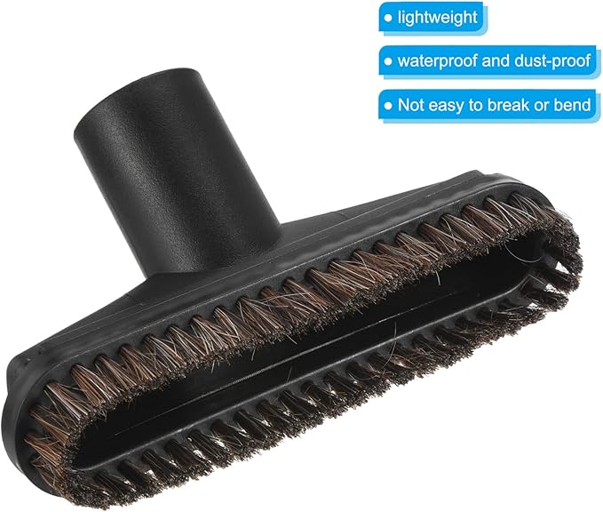 PATIKIL Vacuum Cleaner Hose Brush Attachment, 2 Pack 32mm 1-1/4 Inch Rectangle Vacuum Cleaner Hose Brush Replacement for Floor Carpet