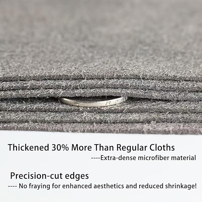 5-Piece Magic Cleaning Clothes Set Extra Large Sizes Up to 31.5"x19.7" Can Be Freely Cut Durable Microfiber Rags Reusable Thickened Magic Cleaning Cloth Lint Free Cloth Quick Dry for Cars & Home