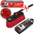 Car Duster Exterior-Stocking Stuffers Gifts for Men Women-Scratch Free Soft Brush Kit forTruck,SUV,RV and Motorcycle,Wax Cotton Hair, Extendable Handle,Car Feather Duster,No Lint