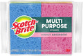 Scotch-Brite Multi-Purpose Sponges, Highly Absorbent Dish Sponge for Cleaning of Non-Stick Cookware, Showers, and Coolers, 40 Kitchen Sponges