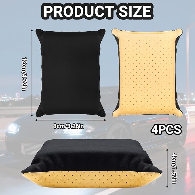 2-Pack Sponge - Window Cleaner Tool for Car Windshield, Mirrors, Glass - Non-Scratch, Super Absorbent Window Cleaning Sponges - Car Cleaning Supplies
