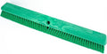 SPARTA 41891EC09 Omni Sweep Plastic Push Broom Head, Heavy Duty, Industrial Broom With Color Code System For Outdoor, Indoor, Garage, Concrete, Patio, Kitchen, Bathroom, 24 Inches, Green