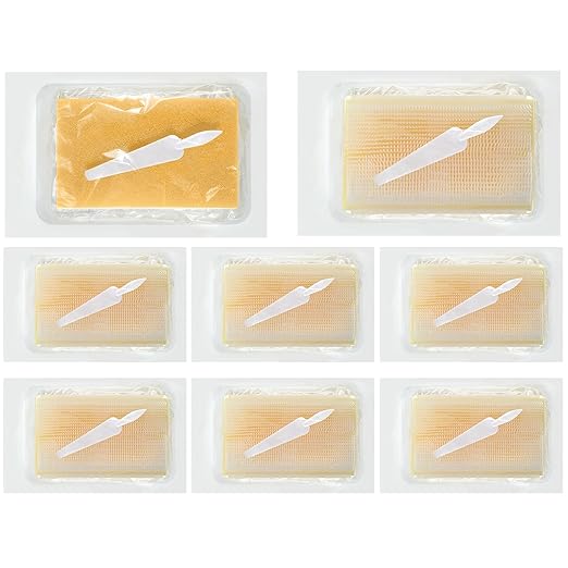 6 Pcs Surgical Hand Scrub Brush with Sponge Disposable Double Sided Cleaning Scrub Brush for Nails Sensitive Skin Wound Care Doctors Office Cat