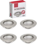 4pcs Bathroom Bathtub Sink Mesh Strainer Stainless Steel (Pack of 4)