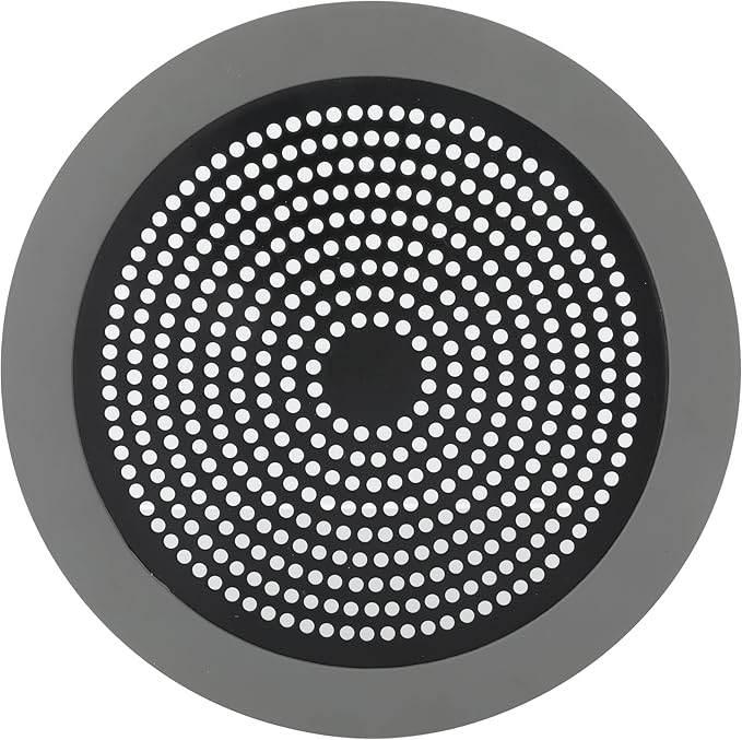Danco 11085 Shower Drain Strainer, 5-3/4 inch, Matte Black