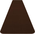 House, Home and More Skid-Resistant Carpet Runner - Chocolate Brown - 10 Feet X 27 Inches