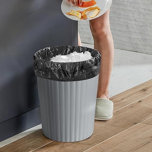 Trash Can - Small Waste basketbin - 2 Gallon- for Office,Home,Bathroom,Kitchen - Grey