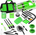 Viewsun 30pcs Car Cleaning Kit, Car Interior Detailing Kit with High Power Handheld Vacuum, Detailing Brush Set, Windshield Cleaner, Cleaning Gel, Complete Auto Accessories for Men, Women