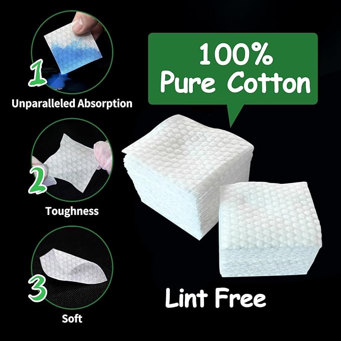3000/1500PCS Gun Cleaning Patches+CLP Oil,2"x2" Lint Free Gun Cleaning Cloth,Professional Wipes for Shot Pistol/All Caliber of Firearms.Store in Box Can Store Gun Cleaning Kit,Choose Your Set