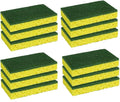 CELOX Sponges Kitchen, Cleaning Sponge for Dish, Yellow, 12 Pack