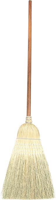 SPARTA 3685500 Flo-Pac Wood Handle Warehouse Broom, Corn Blend Bristle, 56" Length