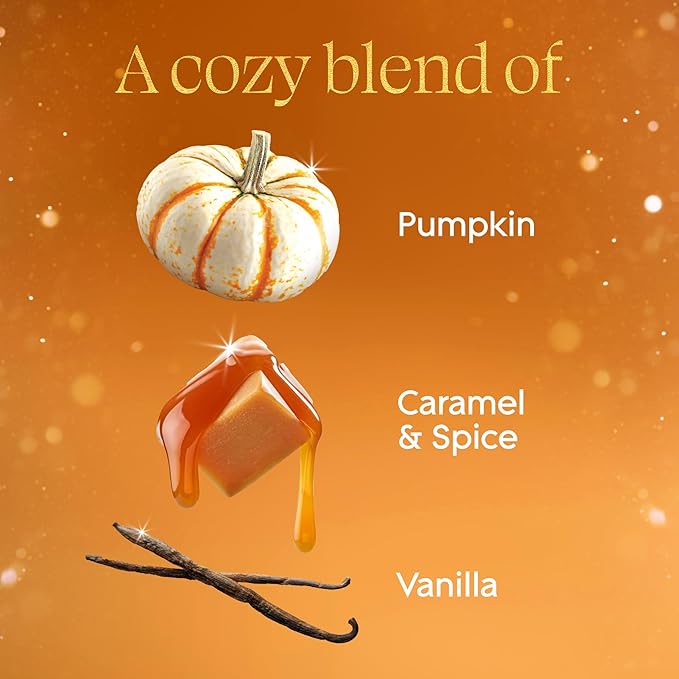 Glade PlugIns Refills Air Freshener, Pumpkin & Ginger, Scented and Essential Oils for Home and Bathroom, 0.67 Fl Oz,(Pack of 10)