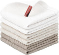 Nialnant 6 Pack 100% Cotton Waffle Weave Kitchen Towels,Soft and Absorbent Kitchen Dish Rags, Dish Cloths for Washing Dishes-12x12 Inches