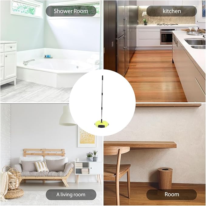 Manual Carpet Sweeper Mini Hand Push Sweeper 3 in 1 Household Cleaning Lazy Dustpan Trash 0¡ã Rotating Floor Cleaning Mop (Random Color)