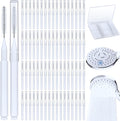 70-Piece Heavy Duty Shower Head Cleaning Brush Set - Professional Grade Bristles for Deep Cleaning Small Holes, Gaps, and Clogs - Durable & Portable Cleaning Tool Kit