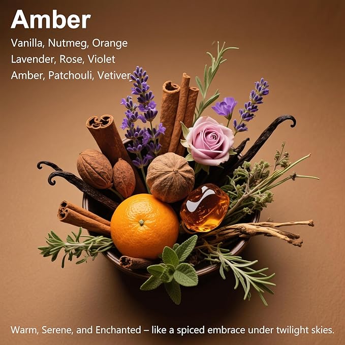 Car Air Freshener, 2-in-1 Stone Car Freshener with Visor Clip & Hanging Scent Diffuser, Natural Scent Stone Diffuser, Long-Lasting Odor Eliminator for Car or Home, Textured Amber