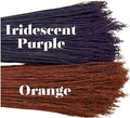 Broomcorn 16" 1/2 lb Bundles, Rainbow Broom Corn, Broom Straw, Broom Corn for Broom Making, Broom Grass hurl, Broom Corn, Kitchen Witch Crafts and Florals (Orange)