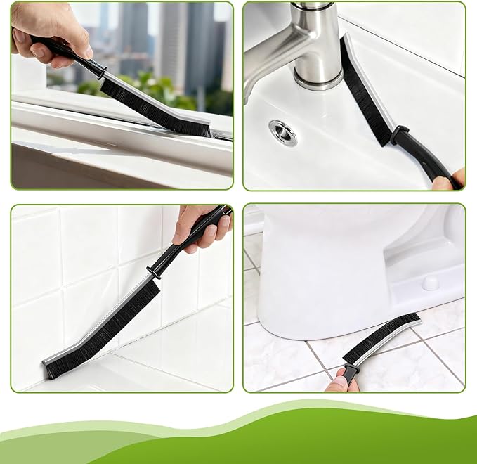 7-in-1 Telescopic Duster Kit with 100-Inch Pole, Microfiber & Cobweb Brush for Ceiling Fans, Blinds, High Cleaning