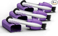 CarbonKlean Peeps Glasses Cleaner - for Eyeglasses, Reading Glasses, and More - Lens Cleaner with Carbon Microfiber Tech - Soft Touch Lavender - 3 Count