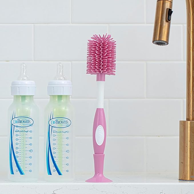 Dr. Brown's Soft Touch Bottle Brush, Blue (Pack of 2)