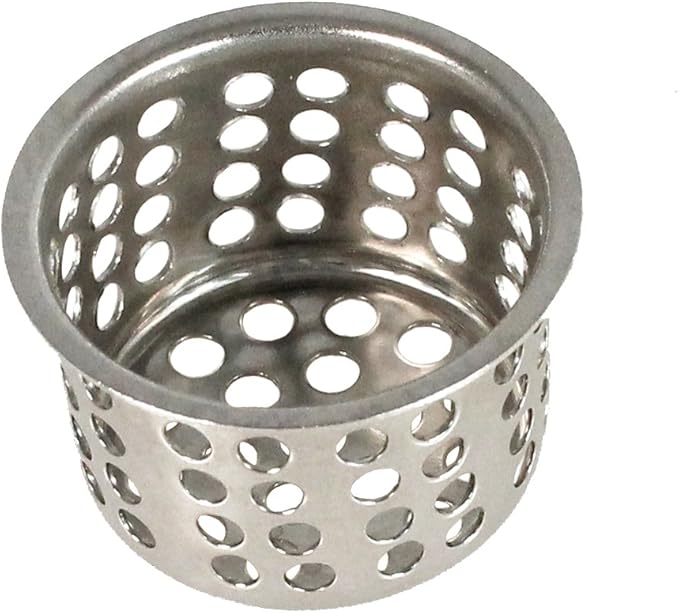 Plumb Pak, Chrome, Size PP820-37 Strainer Basket-Basin Sink 1-inch, 1 Pack