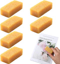 Marspark 6 Pcs Comic Book Dry Cleaning Natural Rubber Book Cover Eraser Tool Dirt Eraser Small Soot Sponge