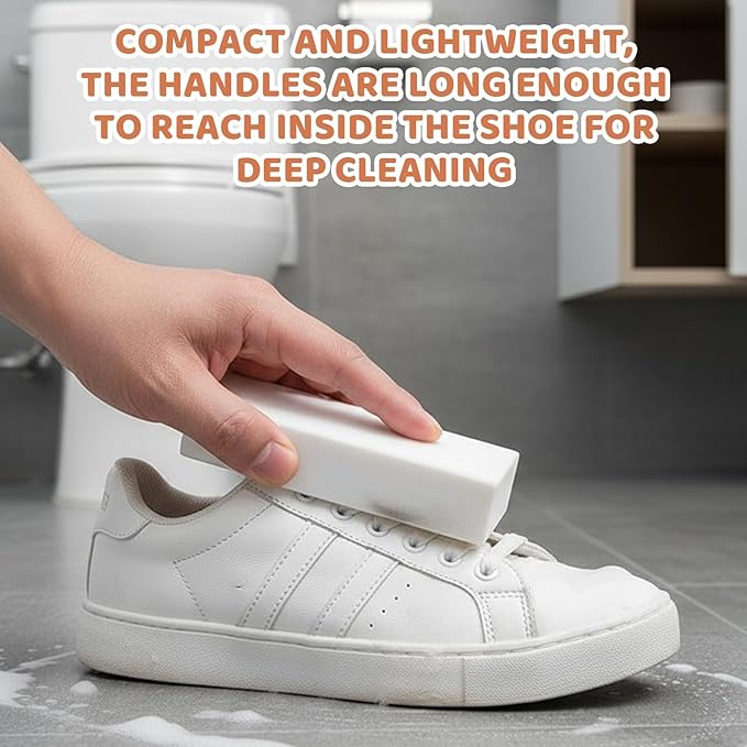 3PCS Suede Brush Set, Compact Design Rubber Shoe Brush, Shoe Cleaning Brush Suitable for Professionals and Sneaker Enthusiasts