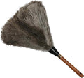 (New) Alta Dusting Products 16" Premium Soft-Floss Ostrich Feather Duster with Stained Wooden Handle. Our Best Duster
