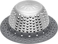 LEKEYE Drain Hair Catcher/Bathtub Drain Cover/Drain Protector for Pop-Up & Regular Drains(Patented Product)