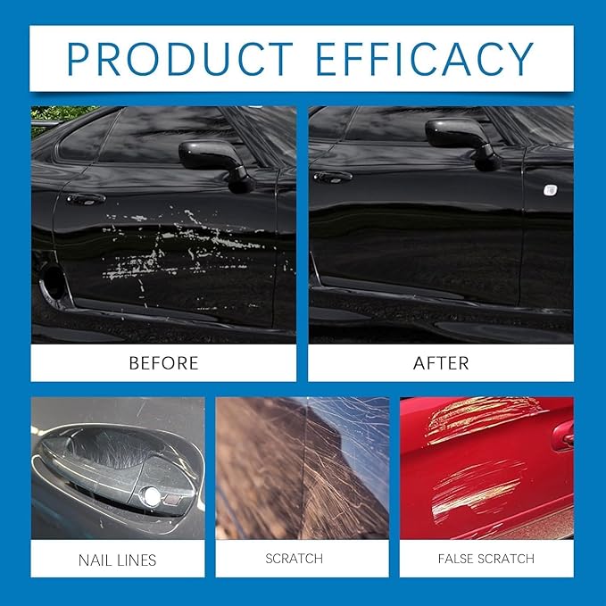 Fixapro Scratch Remover, The Magic Car Cleaning Cloth for Any Car Scratches, Quickly & Easily Removes Scratches, Works on All Vehicles and Any Color (10 PCS)