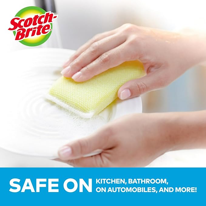 3M Scotch-Brite Dobie, 1 Pad each (Value Pack of 6)