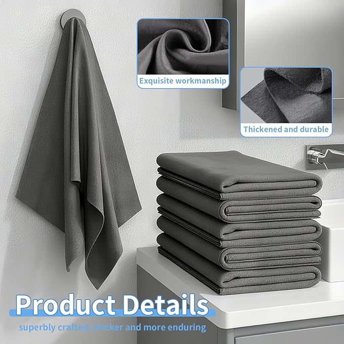 10PCS Thickened Magic Cleaning Cloth,Reusable Magic Cleaning Cloths for Glass, Streak Free Microfiber Magic Cleaning Cloth,Cleaning Wipes for Windows Glass,Kitchen and Cars