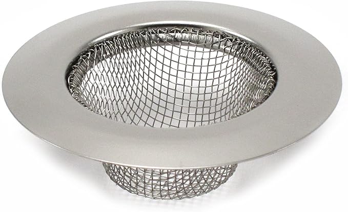 4pcs Bathroom Bathtub Sink Mesh Strainer Stainless Steel (Pack of 4)