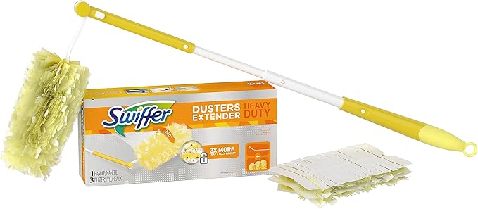 Swiffer 44750 Dusters Extender Kit, 360°, Extends Up to 3'