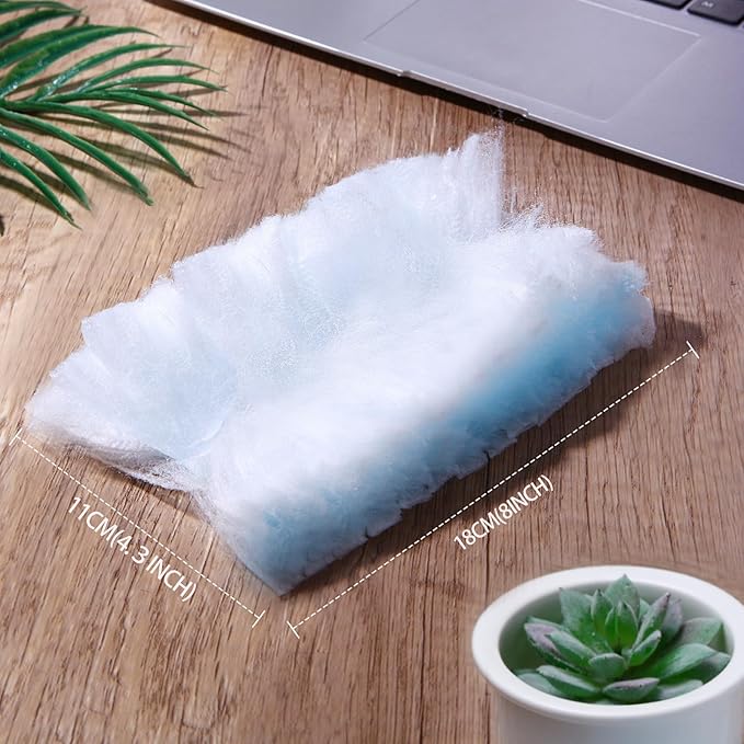 Duster Refills,Static Dust Removal Brush Disposable Replacement Head Compatible with Swiffer Duster Refills for Electronics, Furniture, Blinds, Ceiling Fans (Blue, 30 PCS)