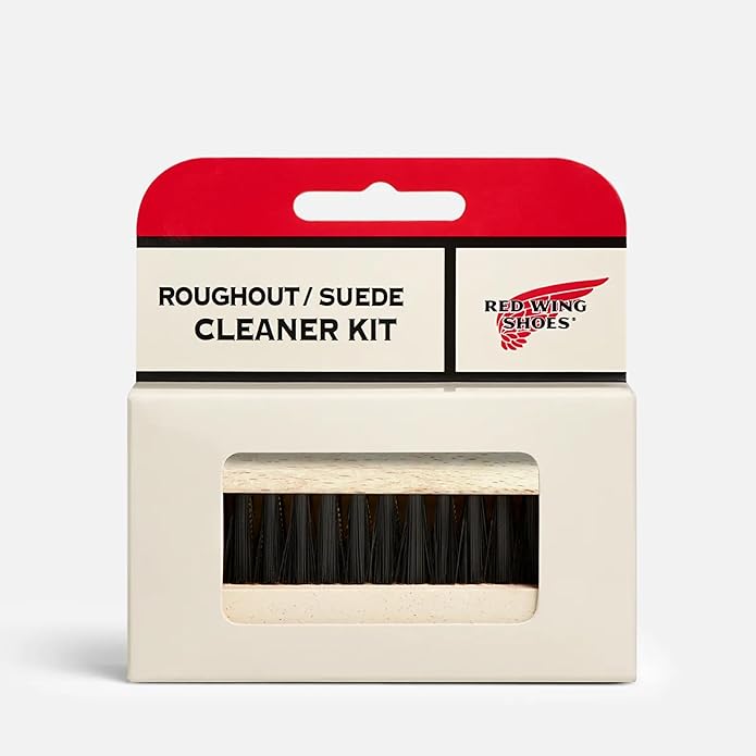 Red Wing Shoes Roughout/Suede Cleaner Kit, Cleaner Bar and Nylon Bristle Brush
