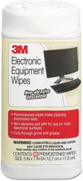 3M Antistatic Wipes, 80-Count Canister, Safe for Use on Most Electronic Devices (CL610)