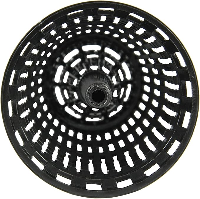 Danco 10529P Chrome Shower Drain Hair Catcher for Stand-Alone Shower, 3-inch Shower Drain Hair Trap, Includes 5 Replacement Baskets, Shower Strainer
