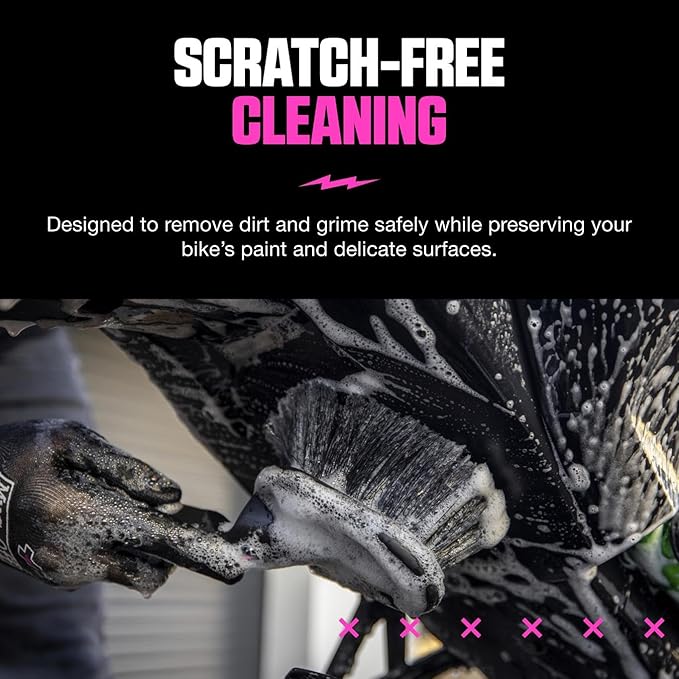 Muc Off - 370 Soft Washing Bike Cleaning Brush, Black, One Size