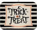 Halloween Dish Drying Mat for Kitchen Counter, Halloween Trick or Treat Microfiber Drying Mat,Distressed Black and White Background Washable Absorbent Countertop Holiday Dish Mat Drain Mat,18x24 Inch