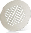 Shower Drain Cover, Shower Drain Hair Catcher Snap-in Replacement Strainer, Brushed Silver Round Grate, Drain Protector Designed for 4.25" D Standard Round Shower Drains