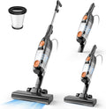 Vazone R6X Corded Stick Vacuum Cleaners for Home, 20Kpa Powerful Suction Stick Vacuum with 16Ft Cord, 2 in 1 Lightweight Handheld Vacuum Cleaner for Hardwood Floor Pet Hair