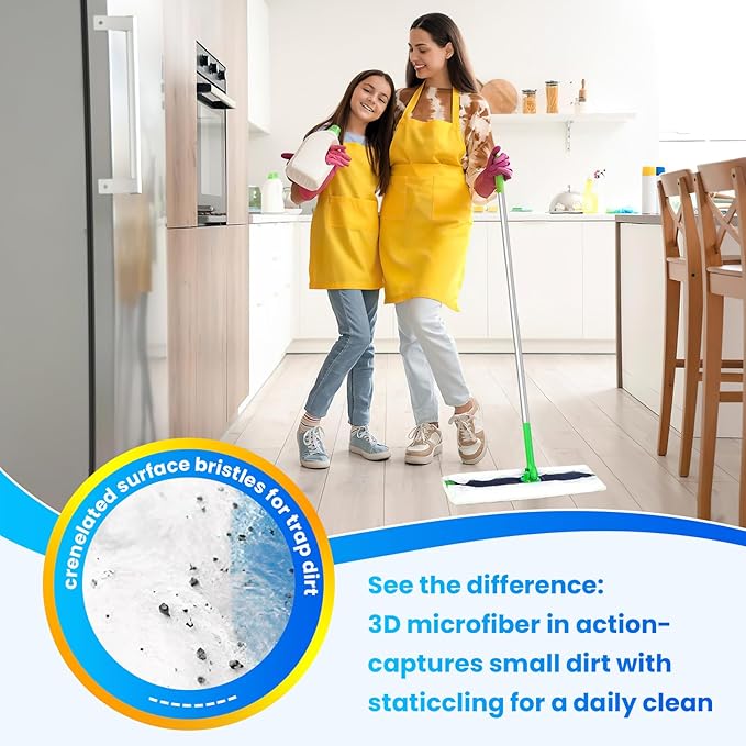 XL Dry Sweeping Cloth Refills for Swiffer® Sweeper X-Large Mop, Daily Pet Hair Dust Dry Floor Cloth Refills for Floor Sweeping and Cleaning, 100 Count
